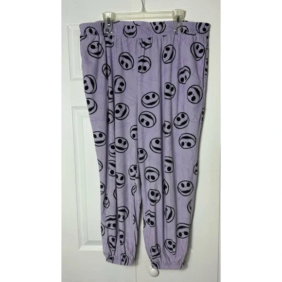Disney Nightmare Before Christmas Jack Plush Pajama Pants Plus Size 2X - Picture 3 of 7